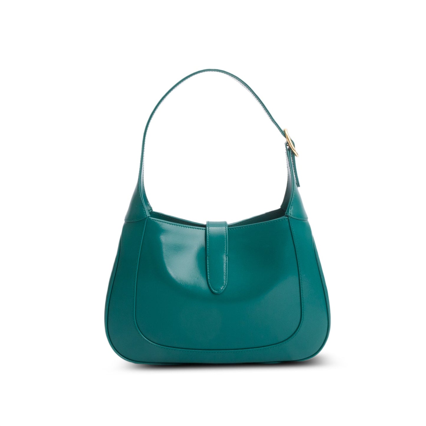 Gucci Green Ancora Leather Medium Jackie 1961 Hobo Bag