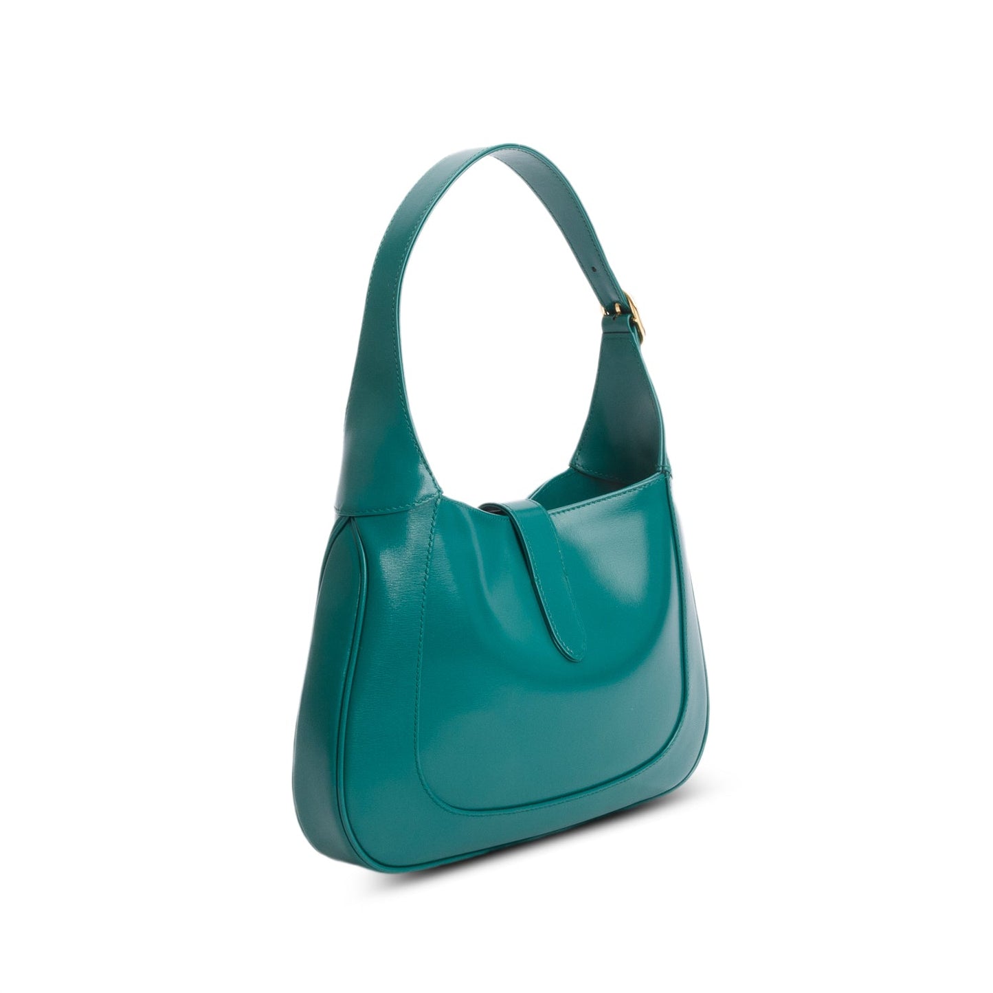 Gucci Green Ancora Leather Medium Jackie 1961 Hobo Bag