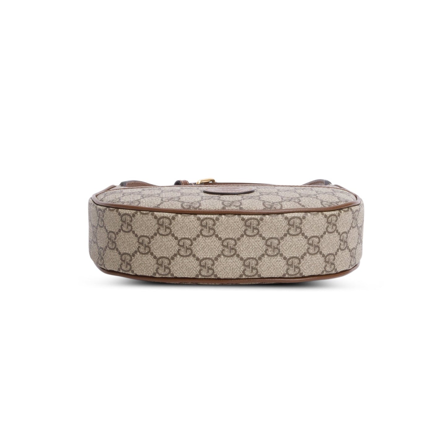 Gucci GG Supreme Interlocking G Half-Moon Shaped Mini Bag