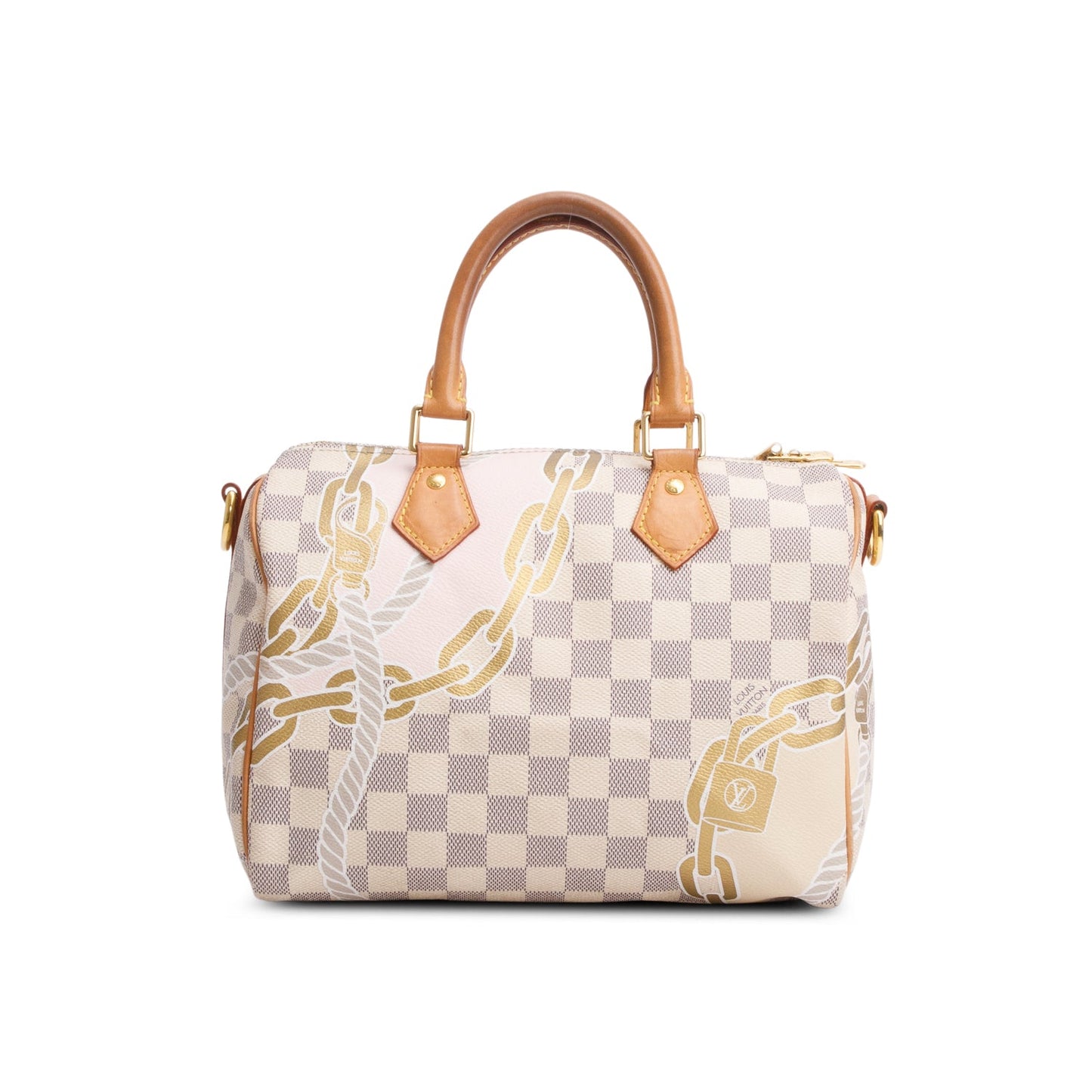 Louis Vuitton Nautical Damier Azur Speedy Bandouliere 25