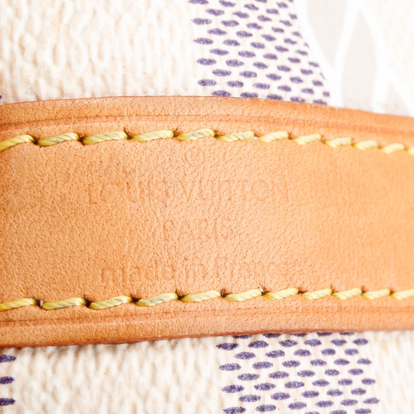 Louis Vuitton Nautical Damier Azur Speedy Bandouliere 25