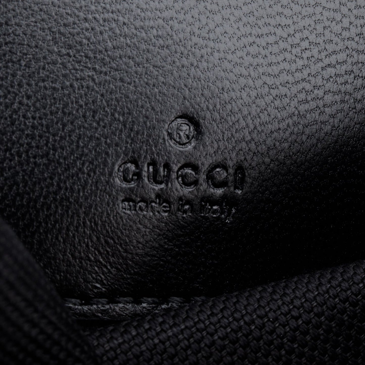Gucci Black Calfskin Matelasse GG Marmont Shoulder Bag