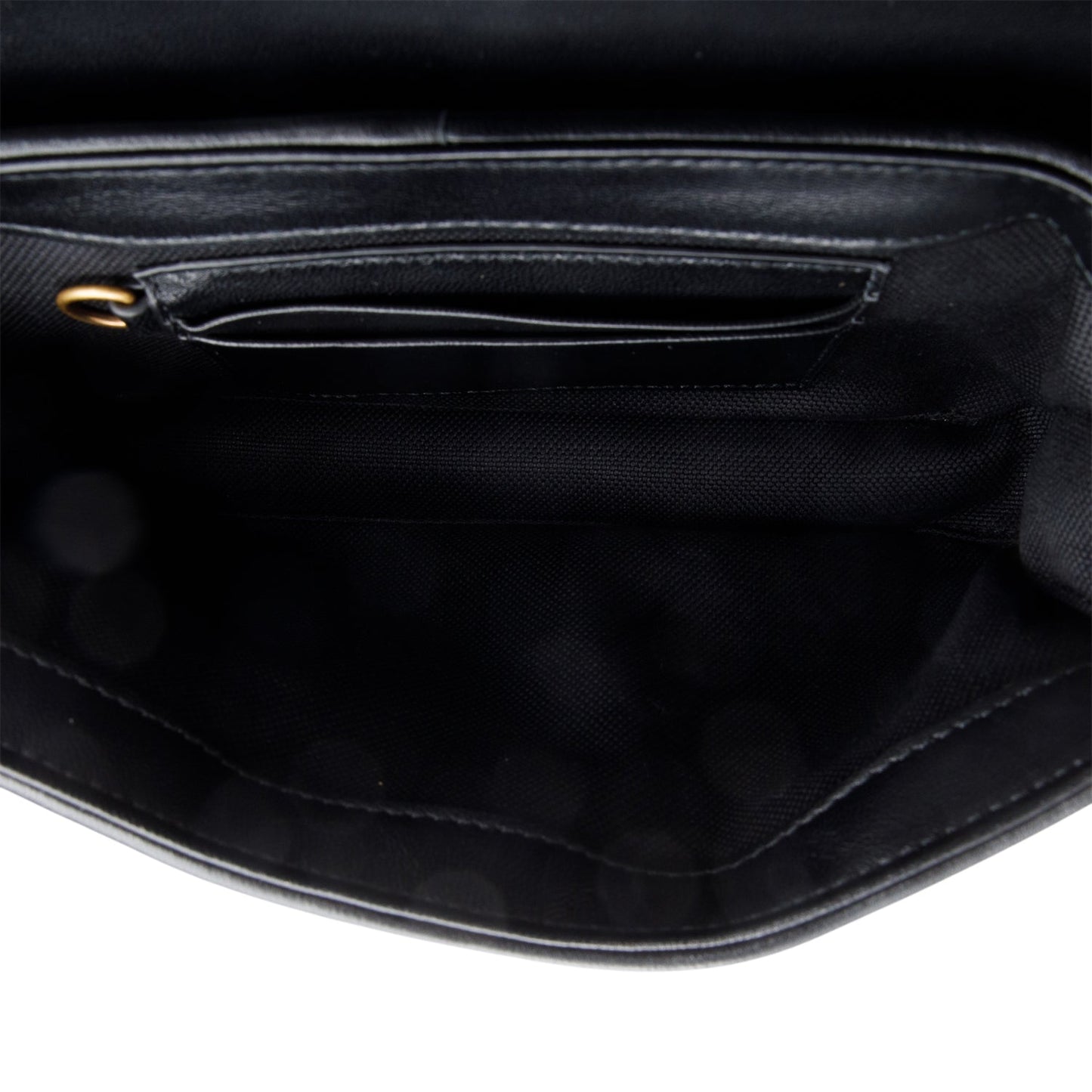 Gucci Black Calfskin Matelasse GG Marmont Shoulder Bag