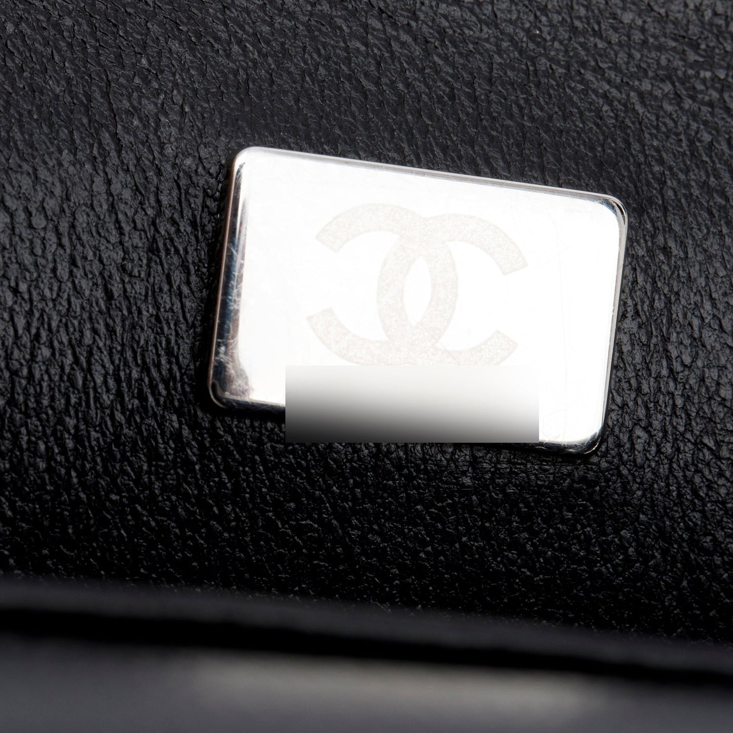 Chanel 2023 Black Caviar Quilted Medium Boy Flap Bag