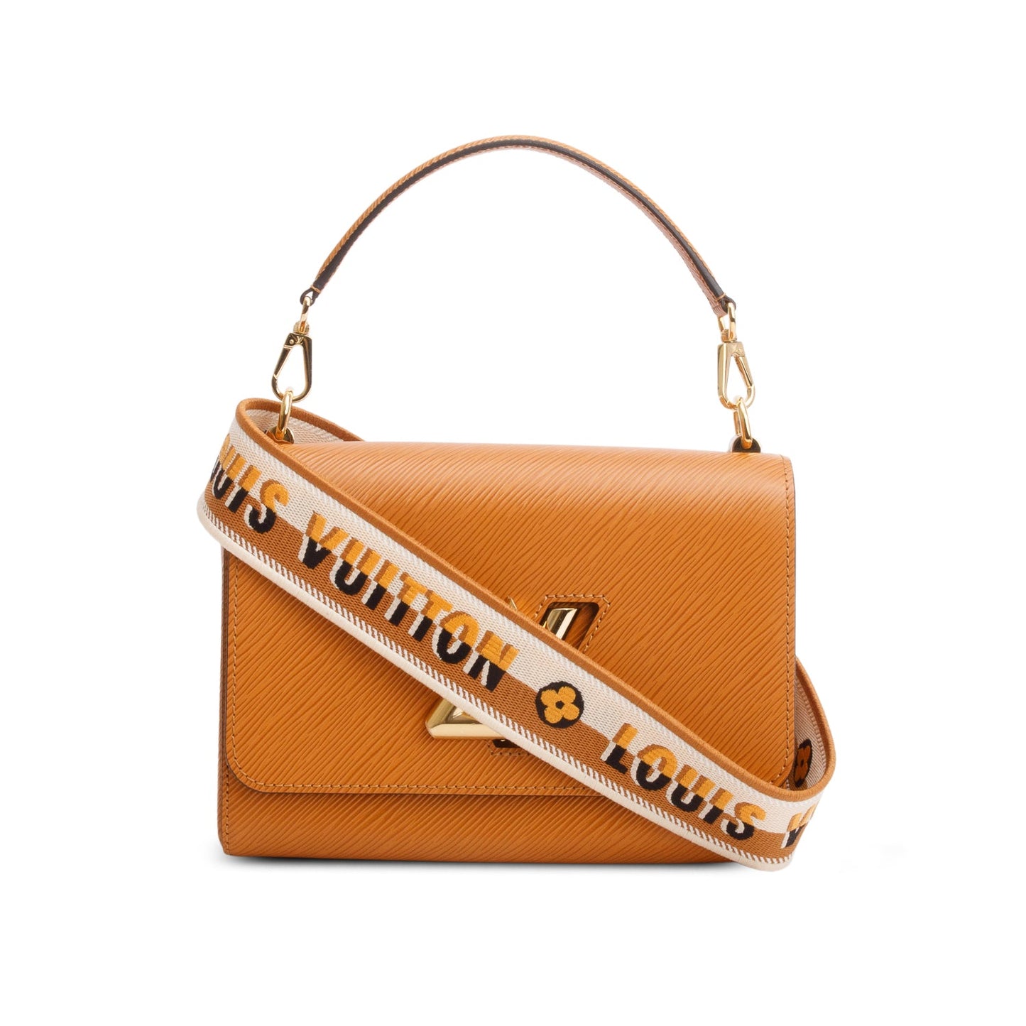Louis Vuitton Brown Epi Leather Twist MM
