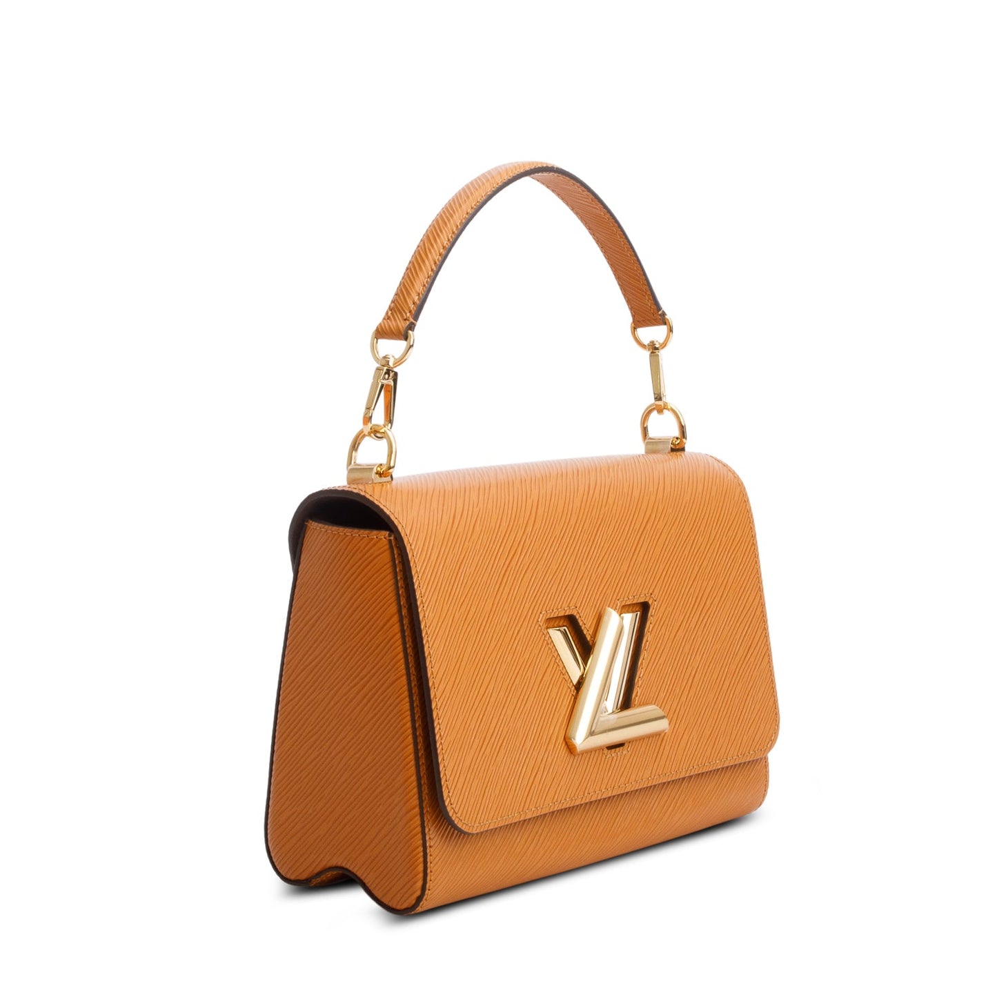 Louis Vuitton Brown Epi Leather Twist MM