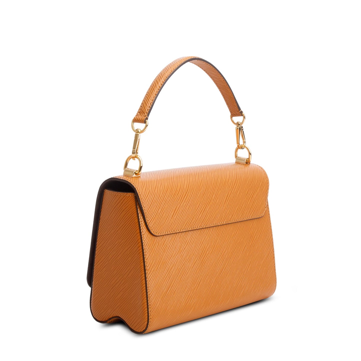 Louis Vuitton Brown Epi Leather Twist MM