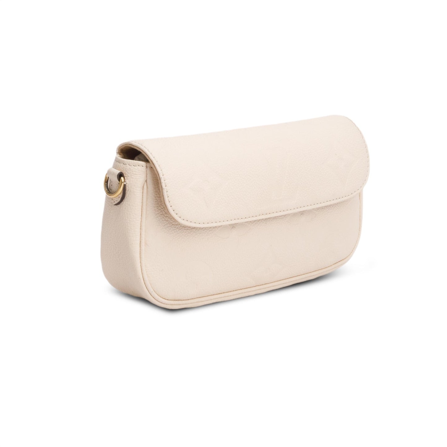 Louis Vuitton Cream Empreinte Monogram Giant Ivy Wallet on Chain
