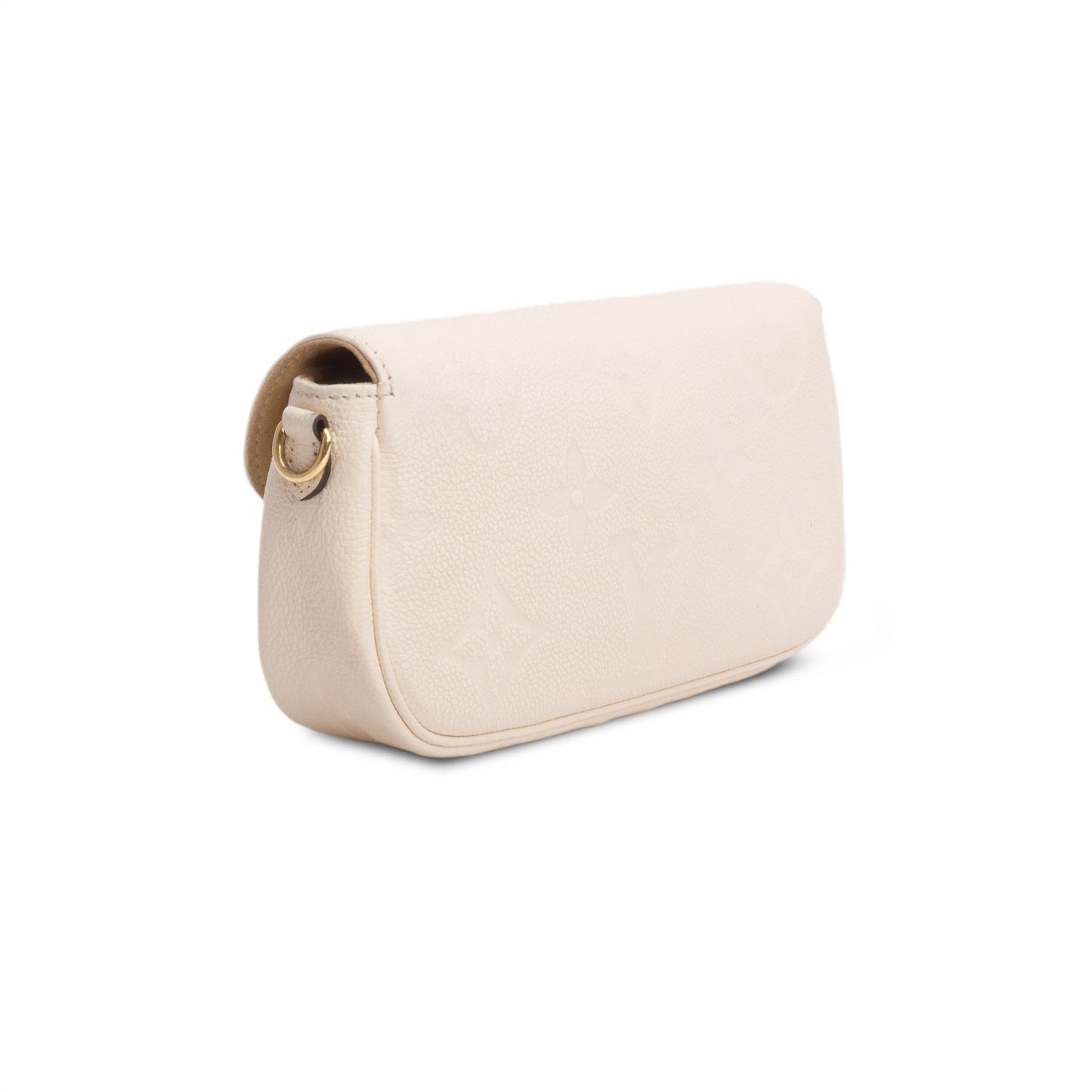 Louis Vuitton Cream Empreinte Monogram Giant Ivy Wallet on Chain