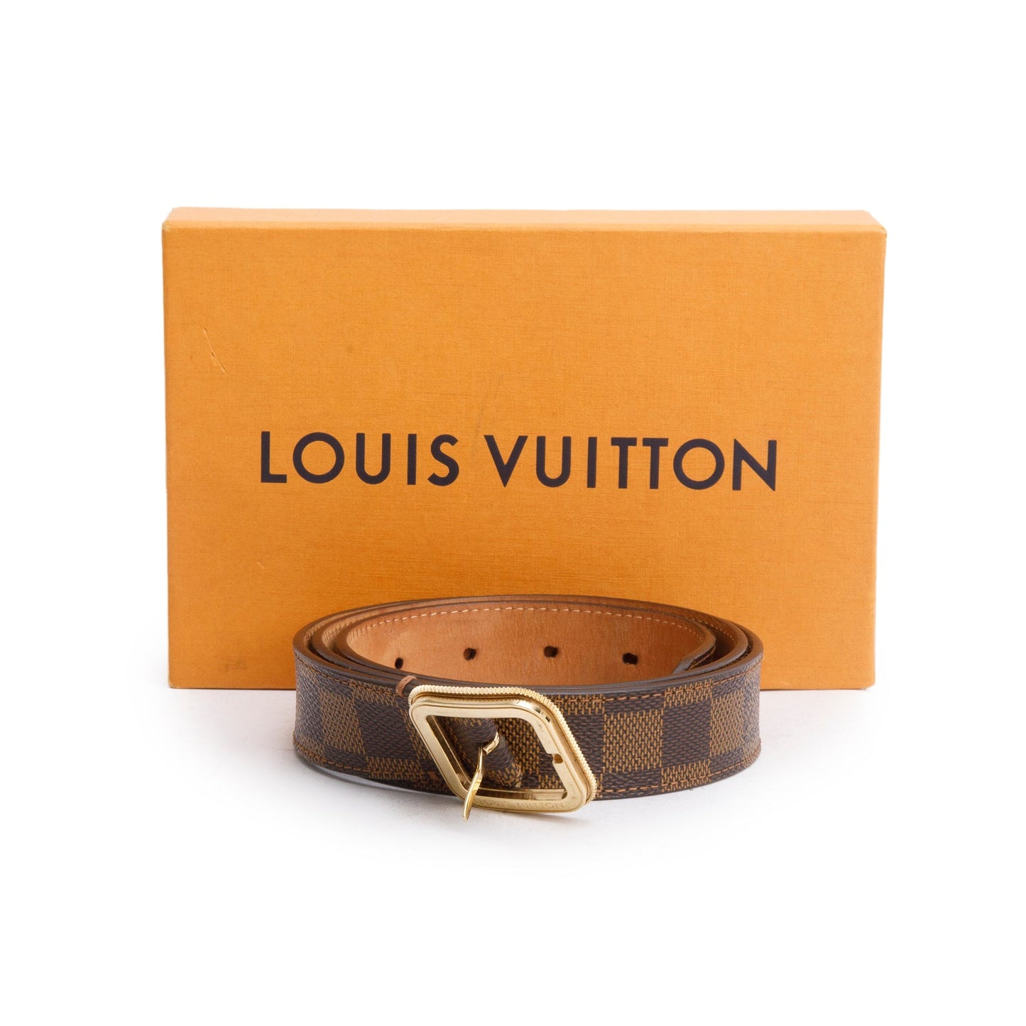 Louis Vuitton Damier Ebene Tresor 90 36 Belt