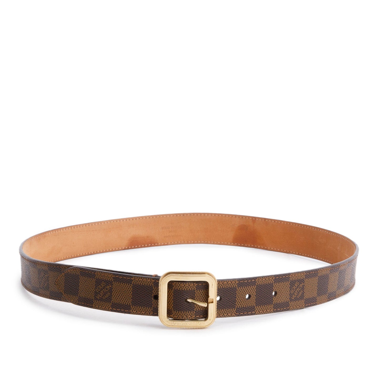 Louis Vuitton Damier Ebene Tresor 90 36 Belt