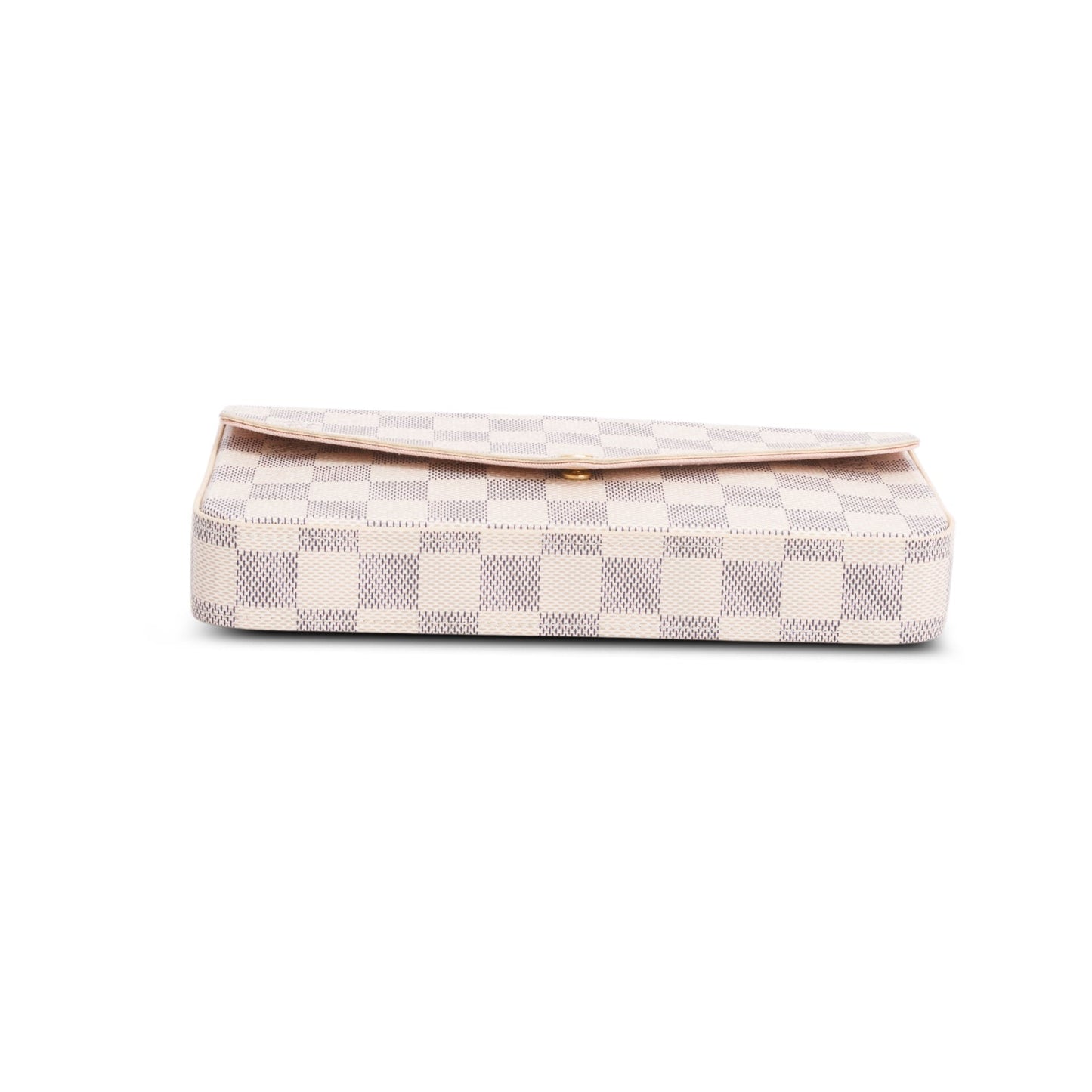 Louis Vuitton Damier Azur Pochette Felicie Chain Wallet