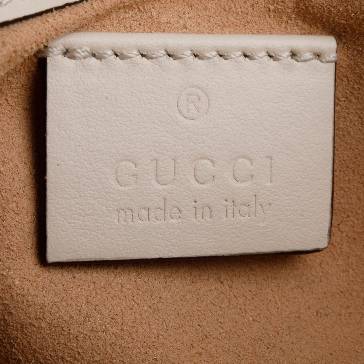 Gucci White GG Marmont Matelasse Leather Mini Shoulder Bag