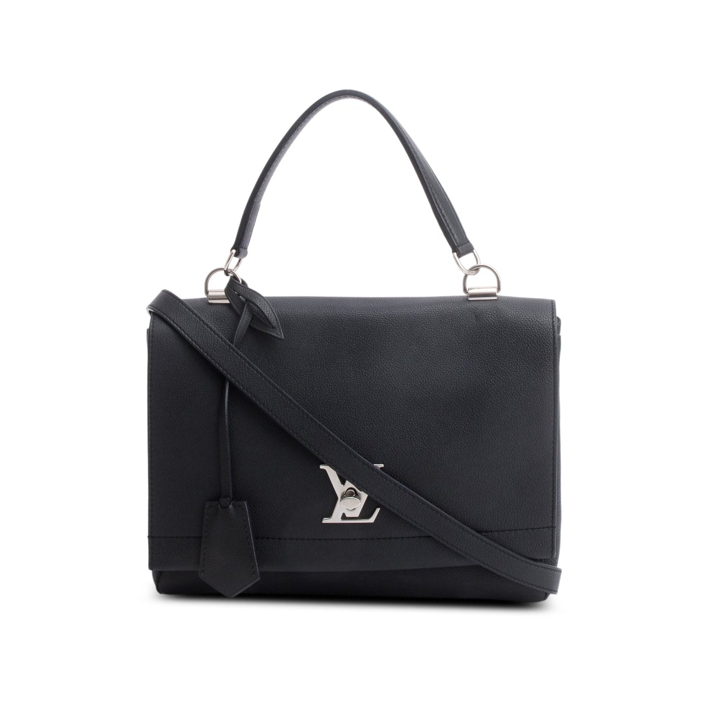Louis Vuitton Black Soft Calfskin My Lockme II Top Handle
