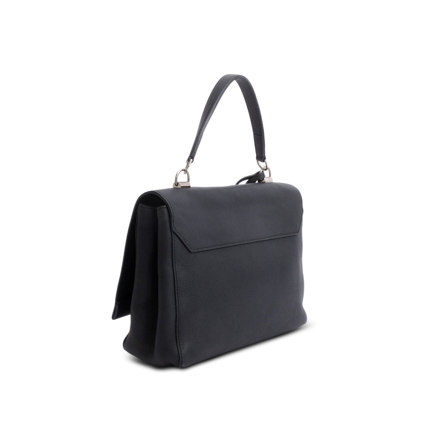 Louis Vuitton Black Soft Calfskin My Lockme II Top Handle