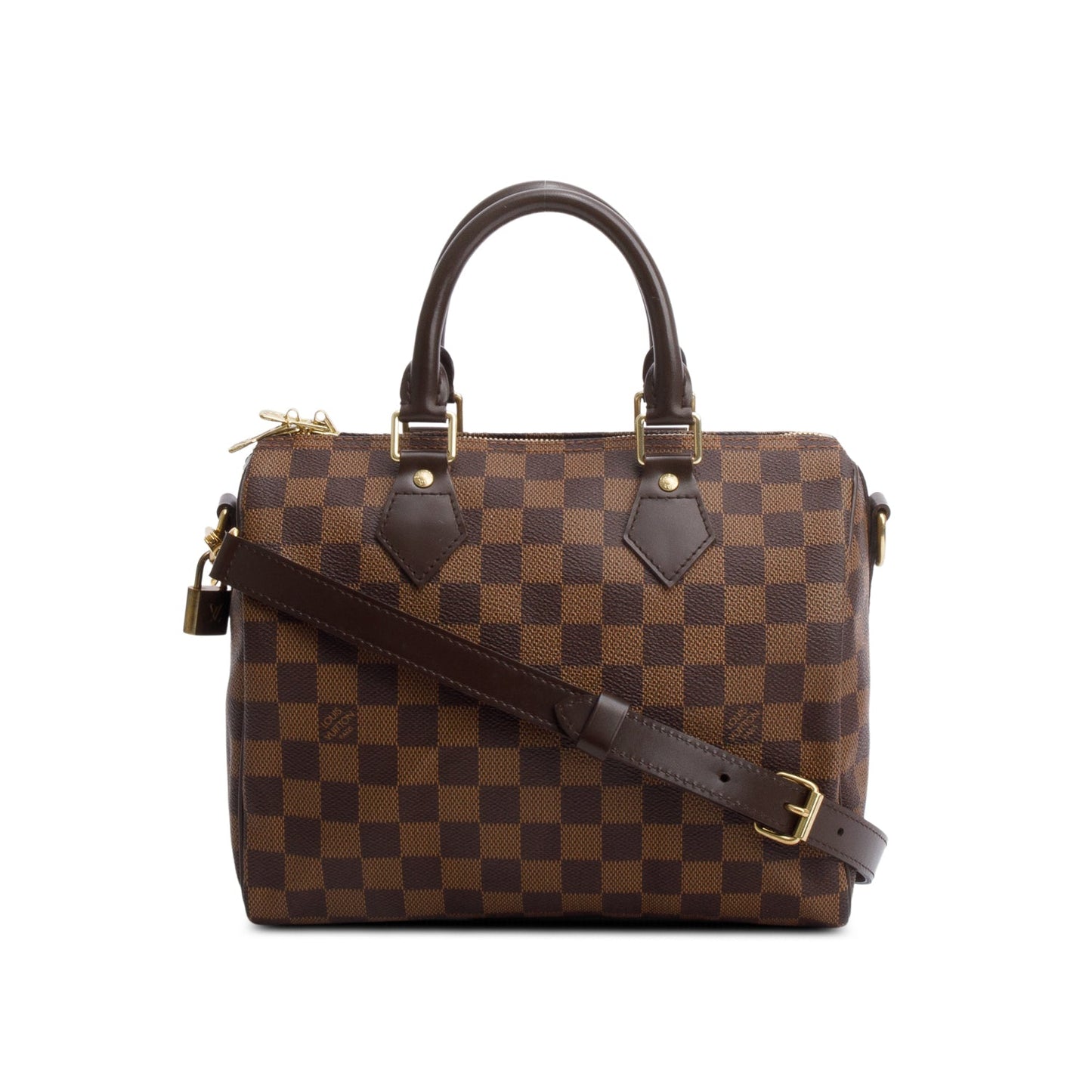 Louis Vuitton Damier Ebene Speedy Bandouliere 25