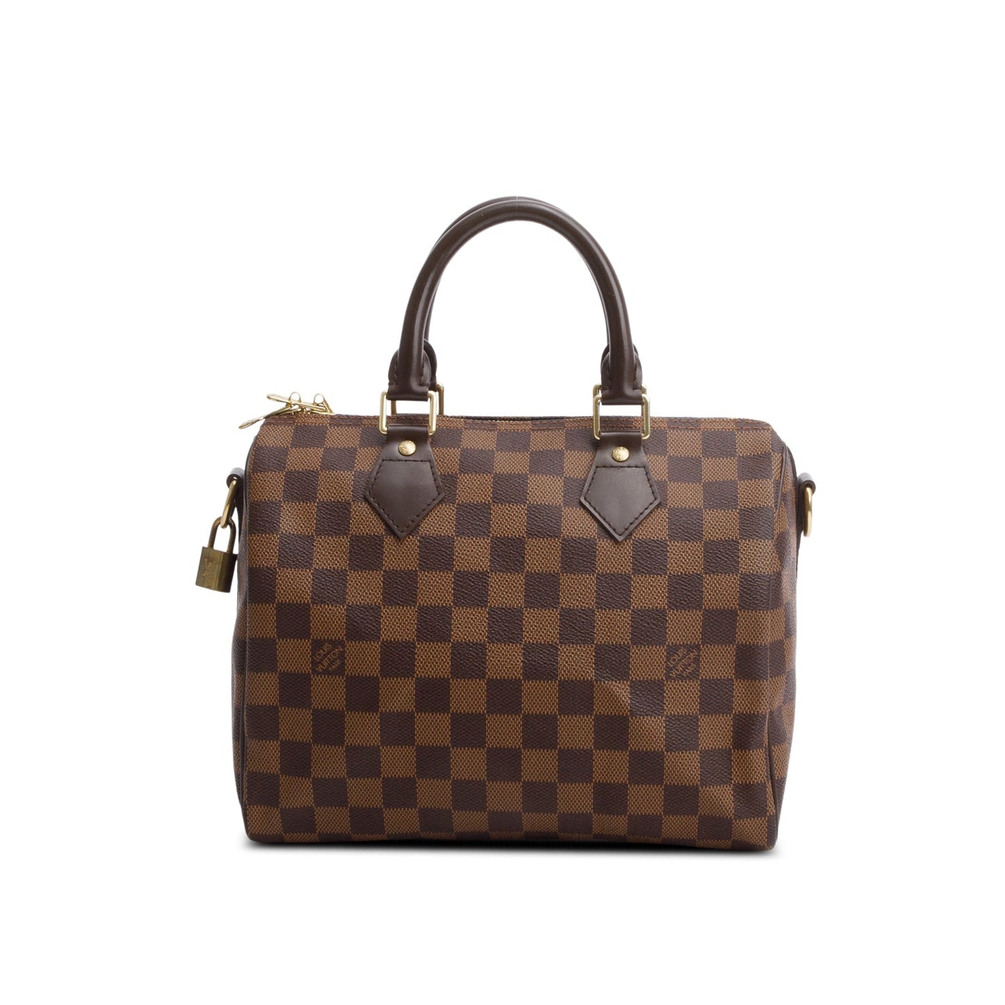 Louis Vuitton Damier Ebene Speedy Bandouliere 25