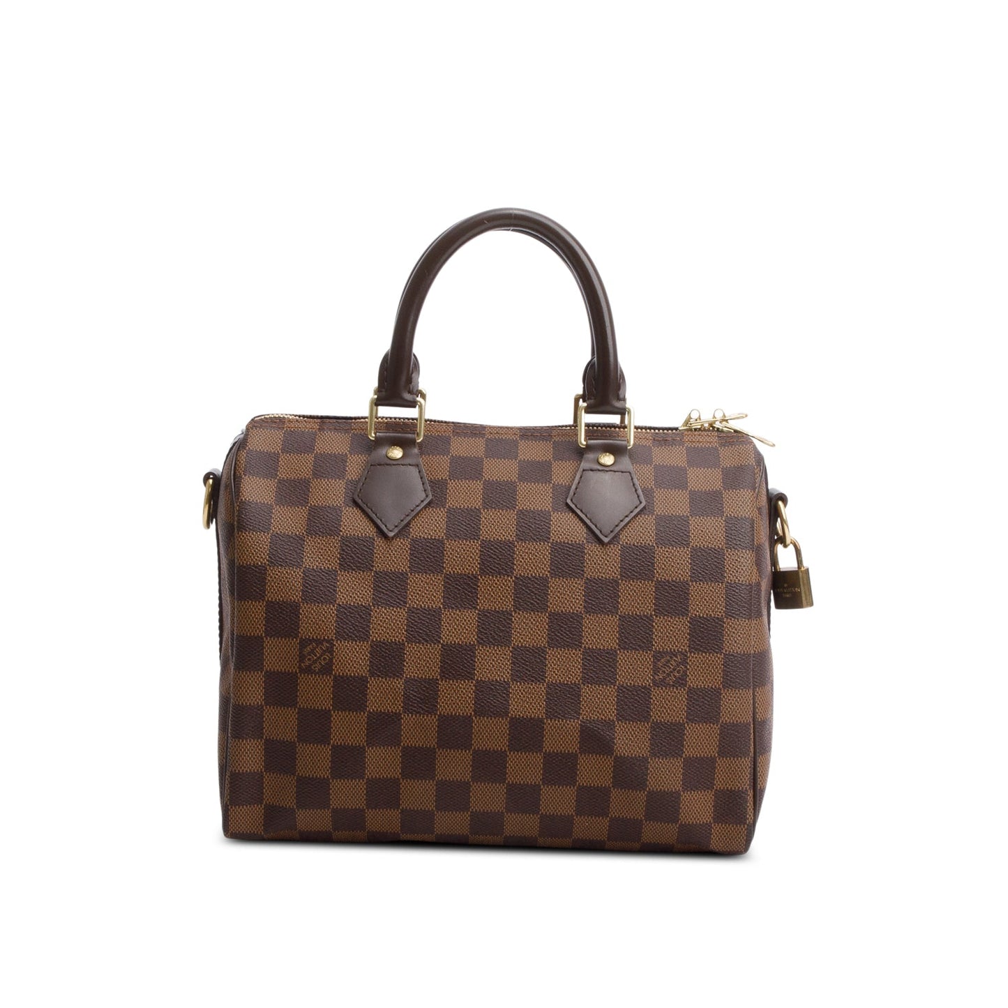 Louis Vuitton Damier Ebene Speedy Bandouliere 25