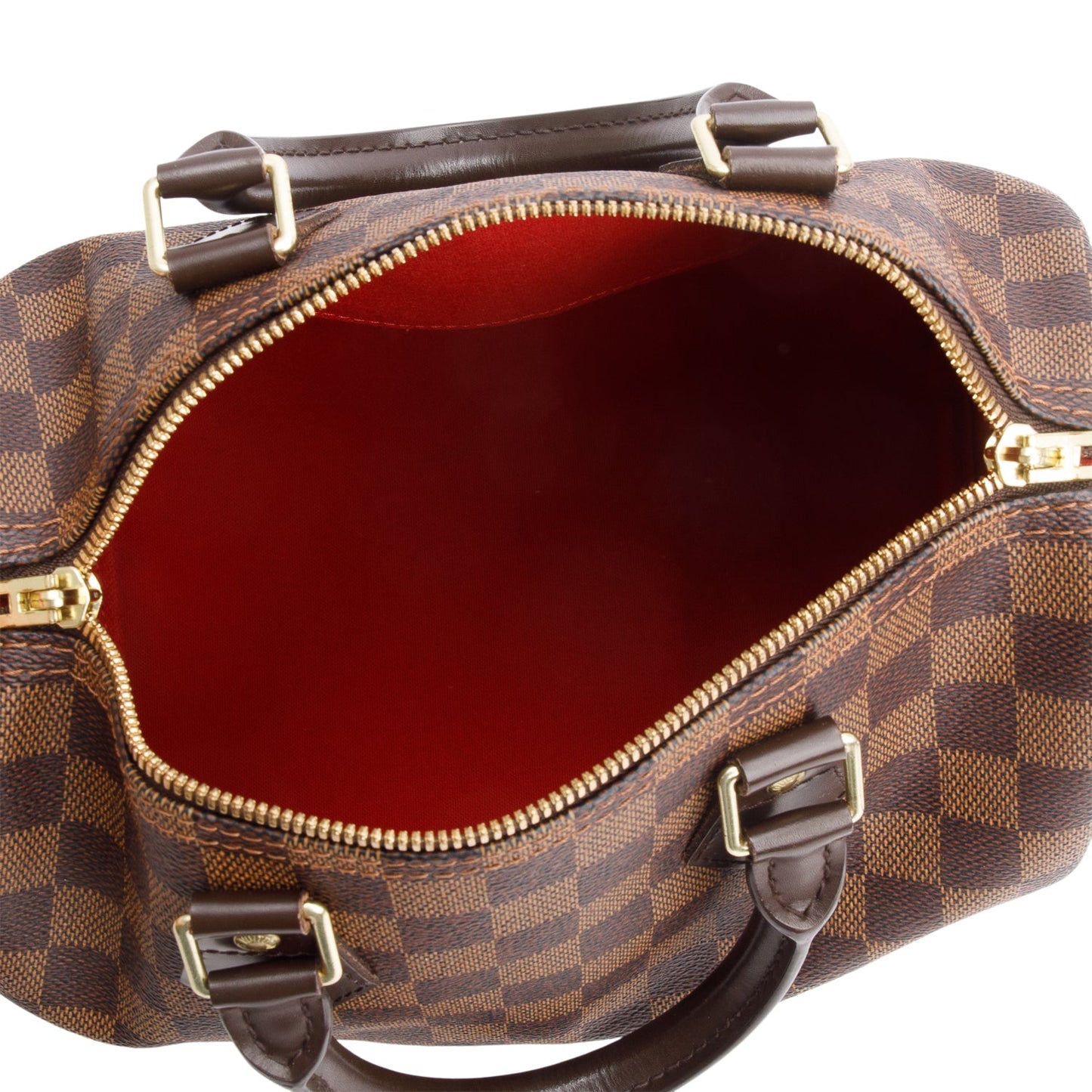 Louis Vuitton Damier Ebene Speedy Bandouliere 25