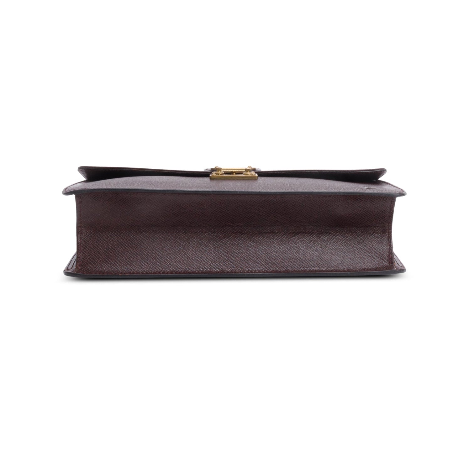 Louis Vuitton Brown Taiga Leather Pochette Kourad Clutch