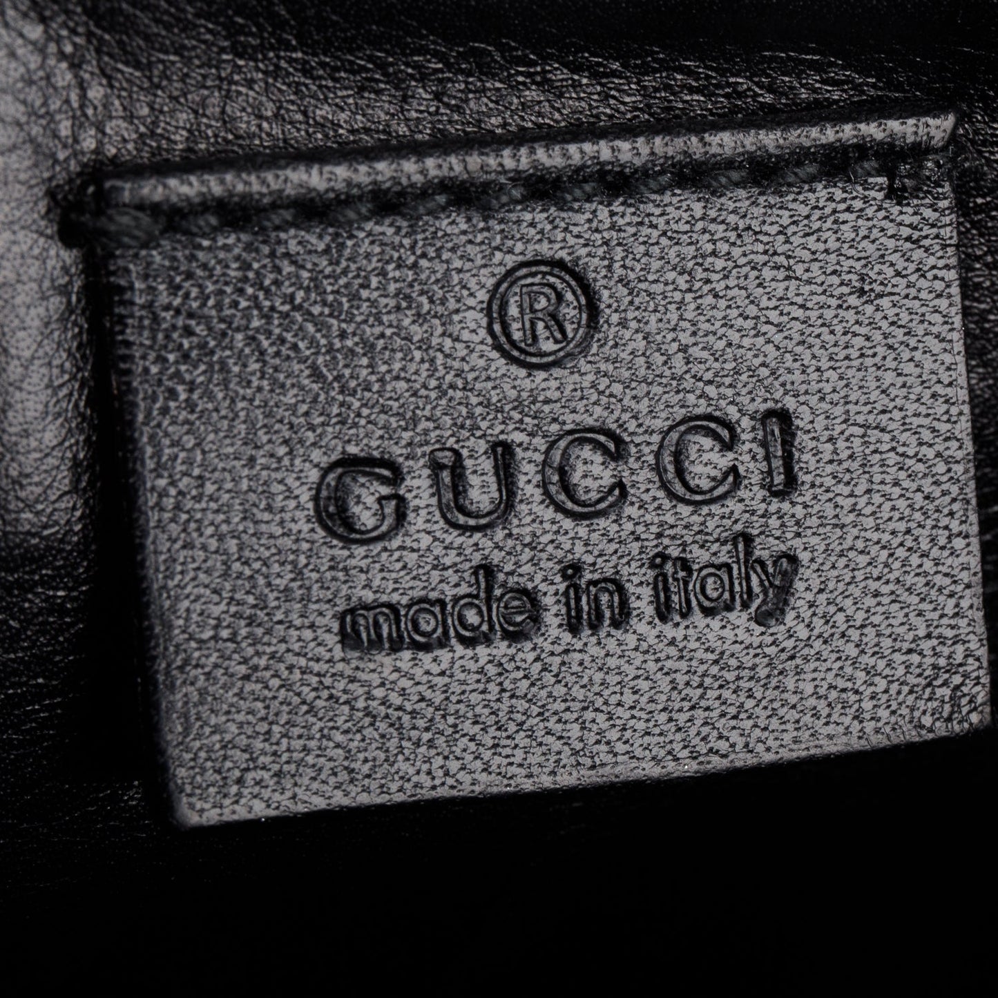 Gucci Black Suede GG Monogram Horsebit Shoulder Bag
