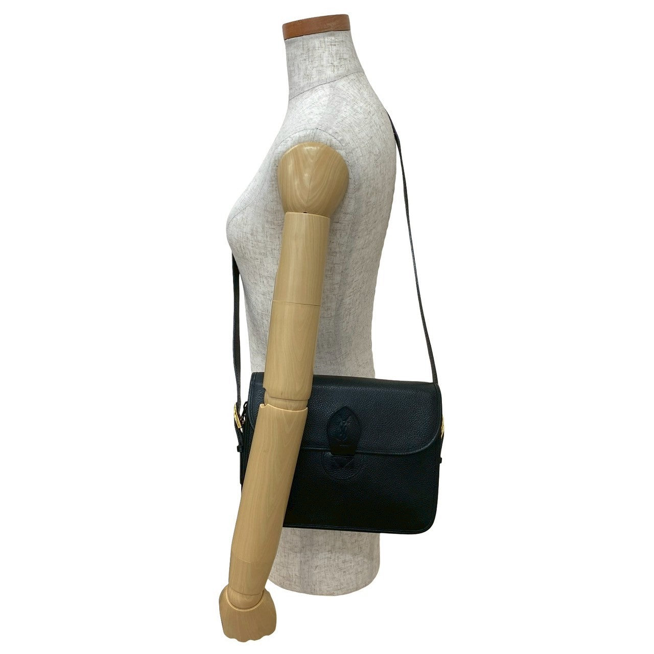 YVES SAINT LAURENT Shoulder Bag leather black