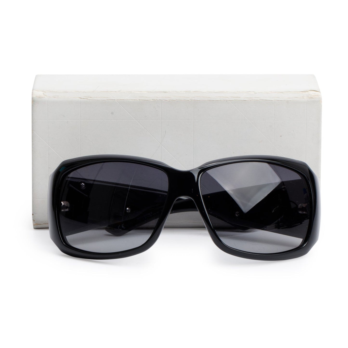 Christian Dior D2895 Black Acetate Strassy Sunglasses