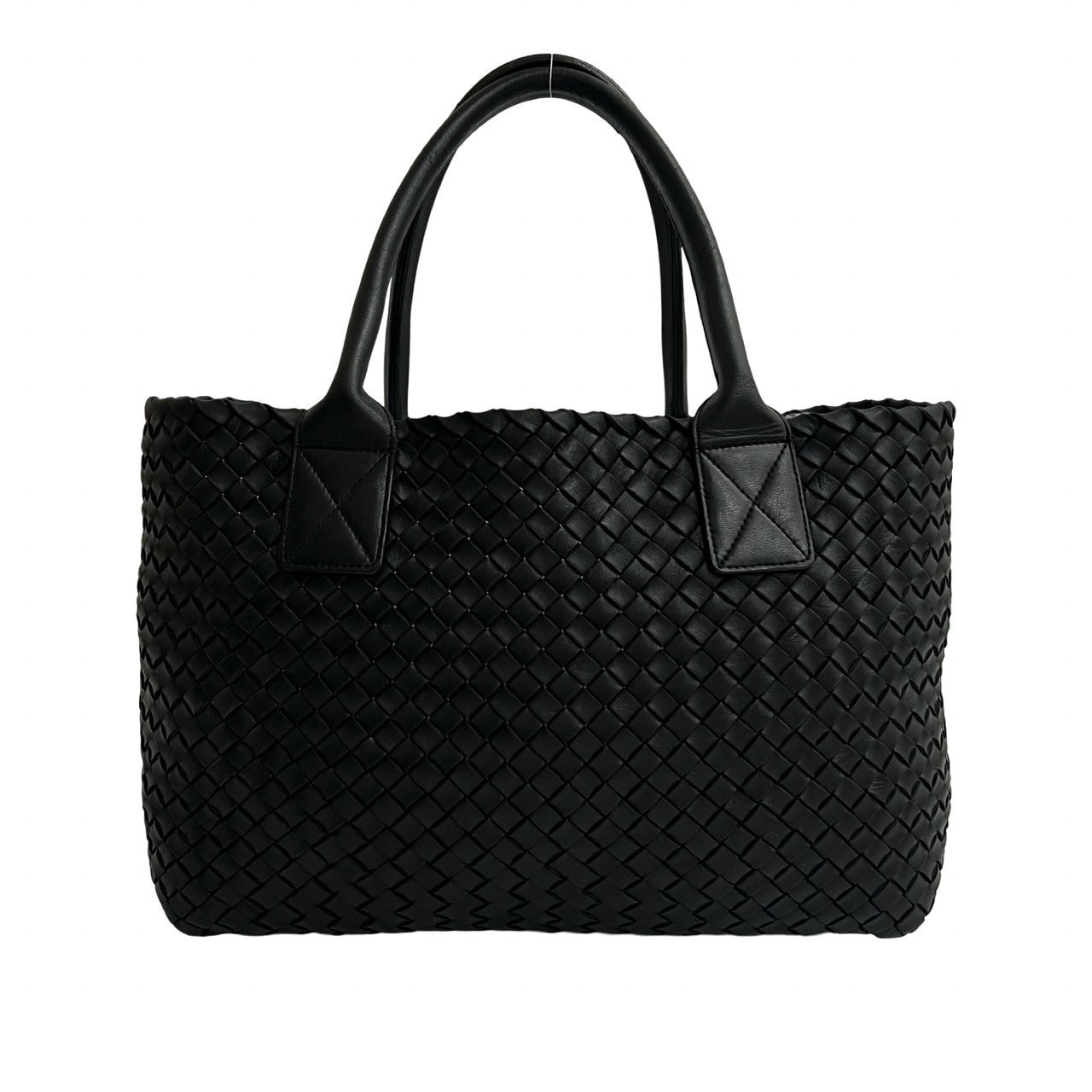 BOTTEGAVENETA Tote Bag leather black Hippo PM