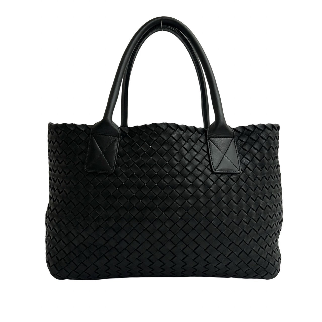 BOTTEGAVENETA Tote Bag leather black Hippo PM