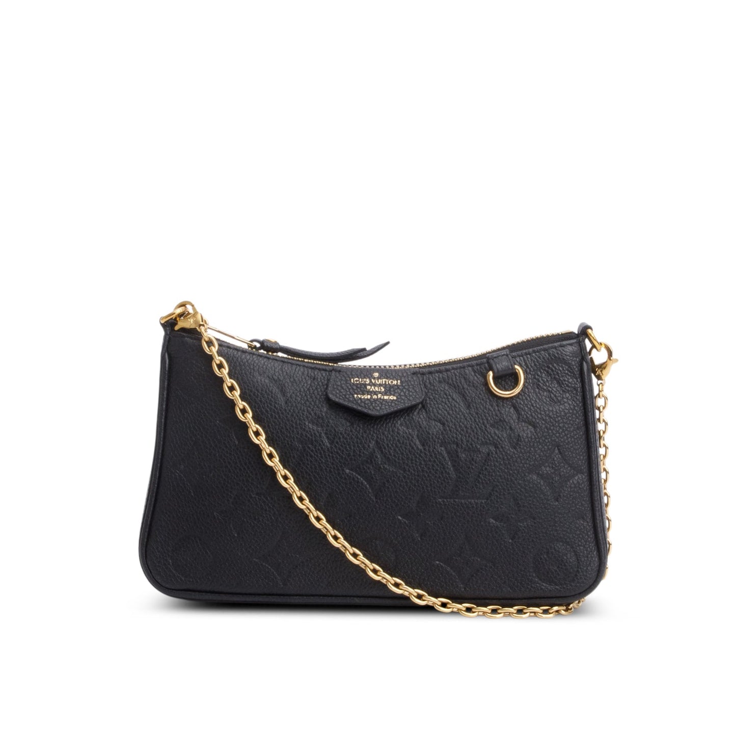 Louis Vuitton 2022 Black Empreinte Easy Pouch On Strap