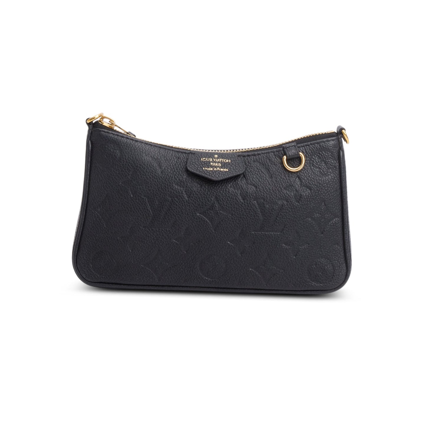Louis Vuitton 2022 Black Empreinte Easy Pouch On Strap
