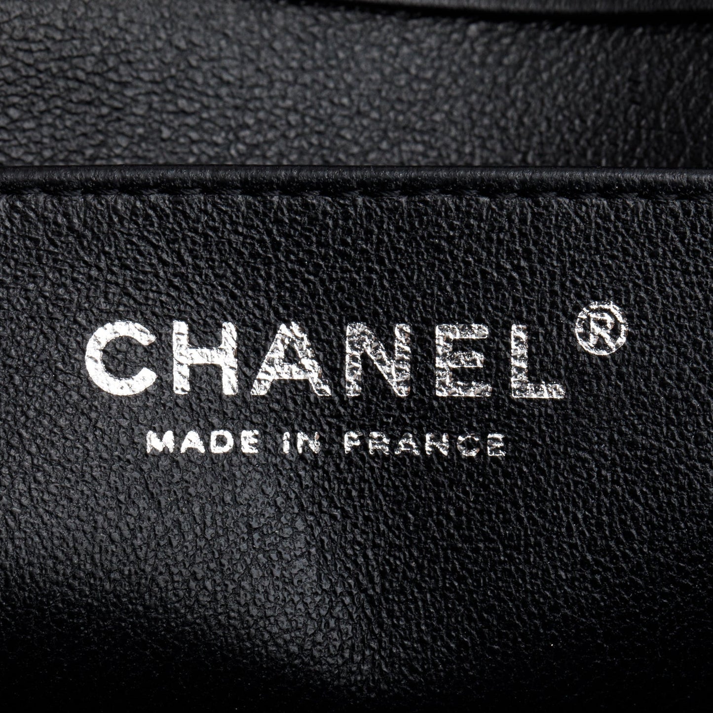 Chanel Black Patent Leather Quilted New Clutch with Chain