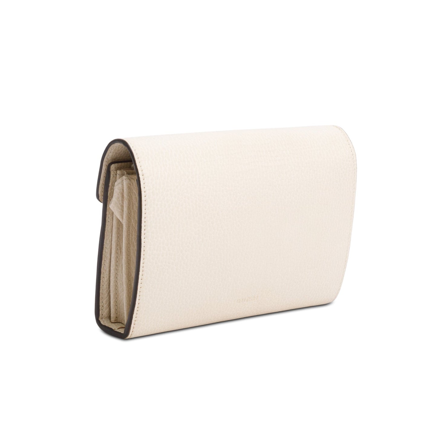 Gucci Cream Leather Mini Dionysus Wallet on Chain