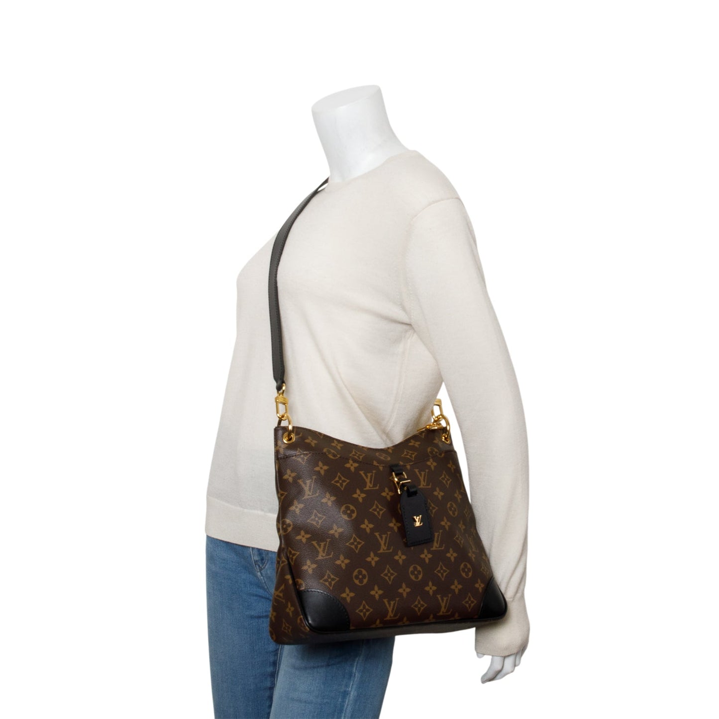 Louis Vuitton Brown Monogram Odeon PM