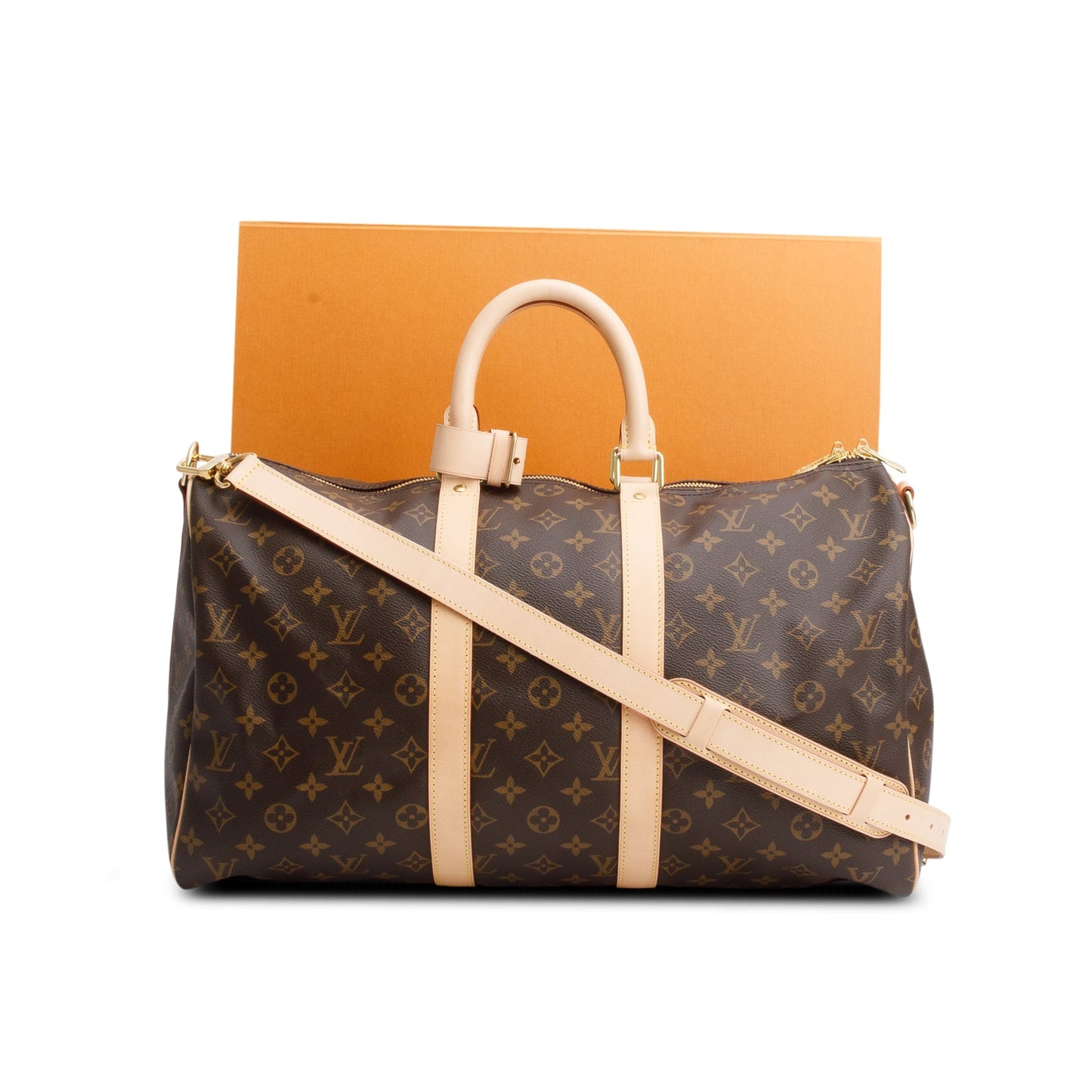 Louis Vuitton Monogram Keepall Bandouliere 45