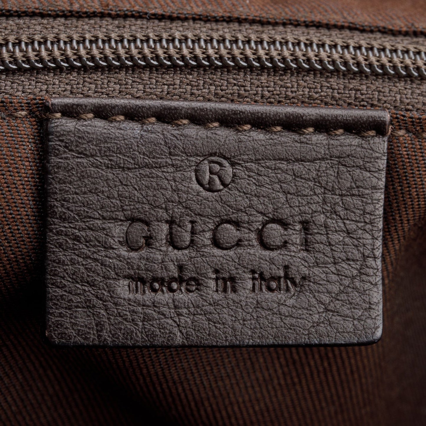 Gucci Monogram D-Ring Tote