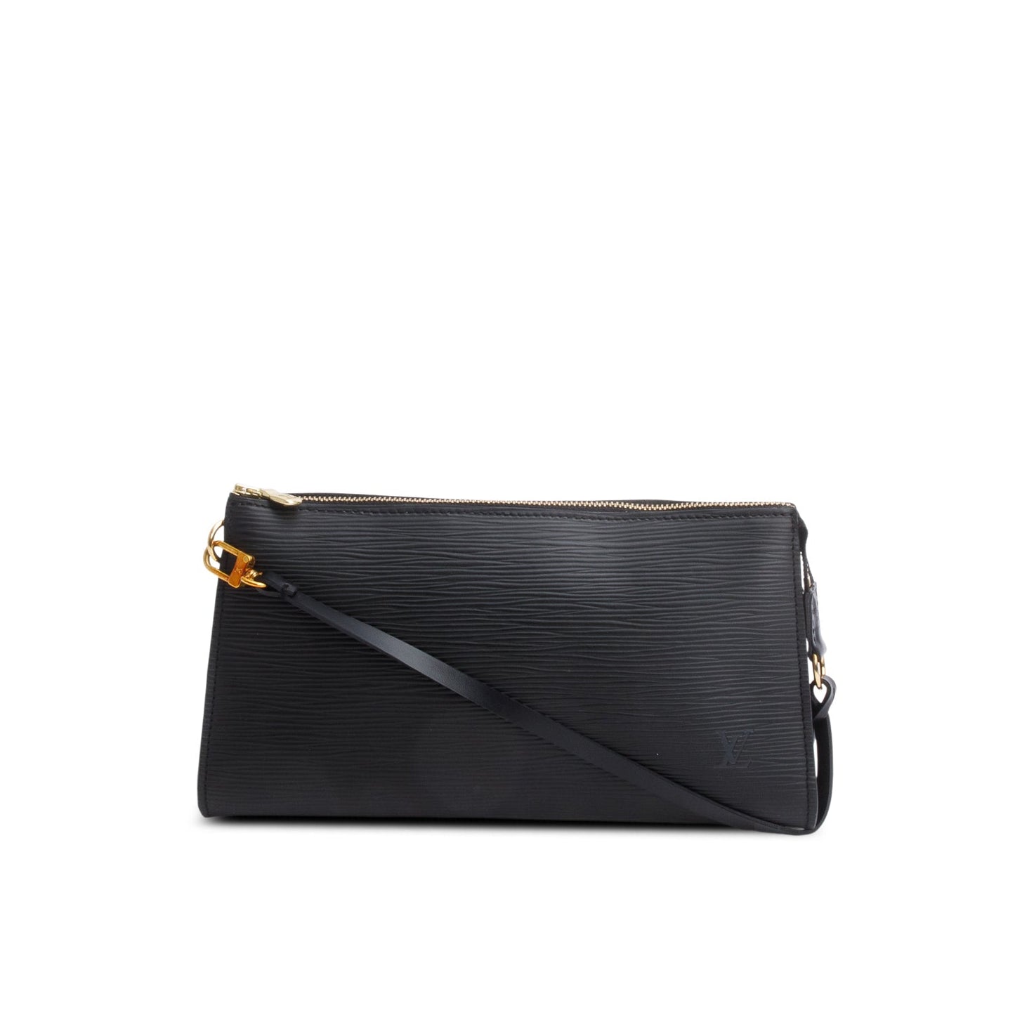 Louis Vuitton Black Epi Leather Pochette Accessoires 24