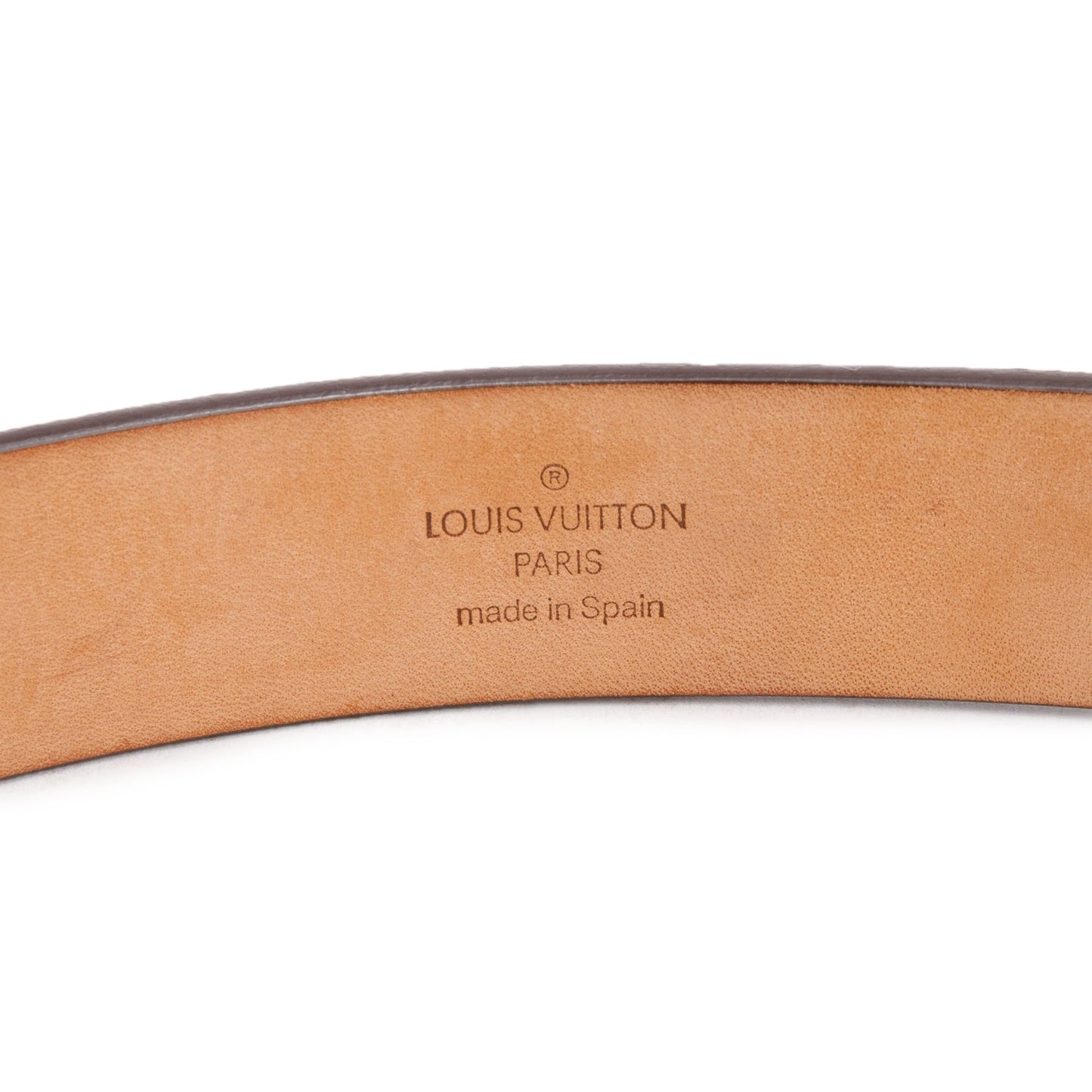 Louis Vuitton Damier Ebene Canvas Ceinture 30 MM Belt