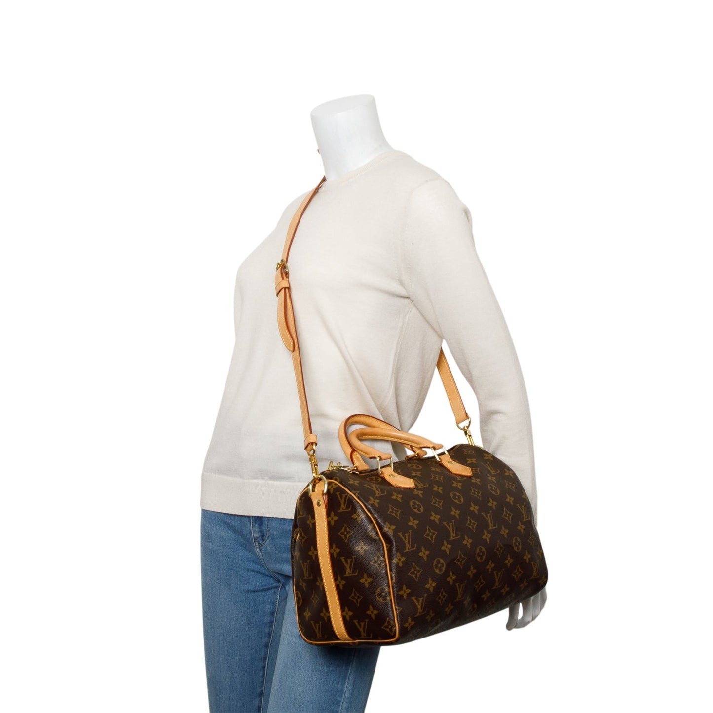Louis Vuitton Monogram Speedy Bandouliere 30