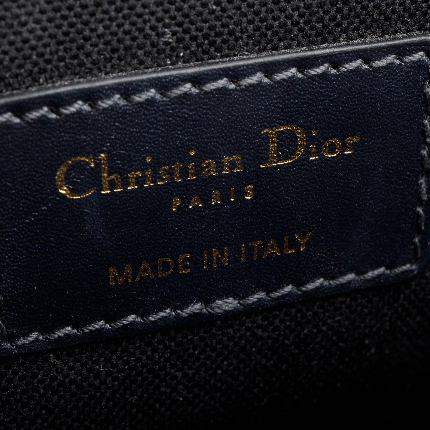 Christian Dior Blue Oblique 30 Montaigne Box Bag