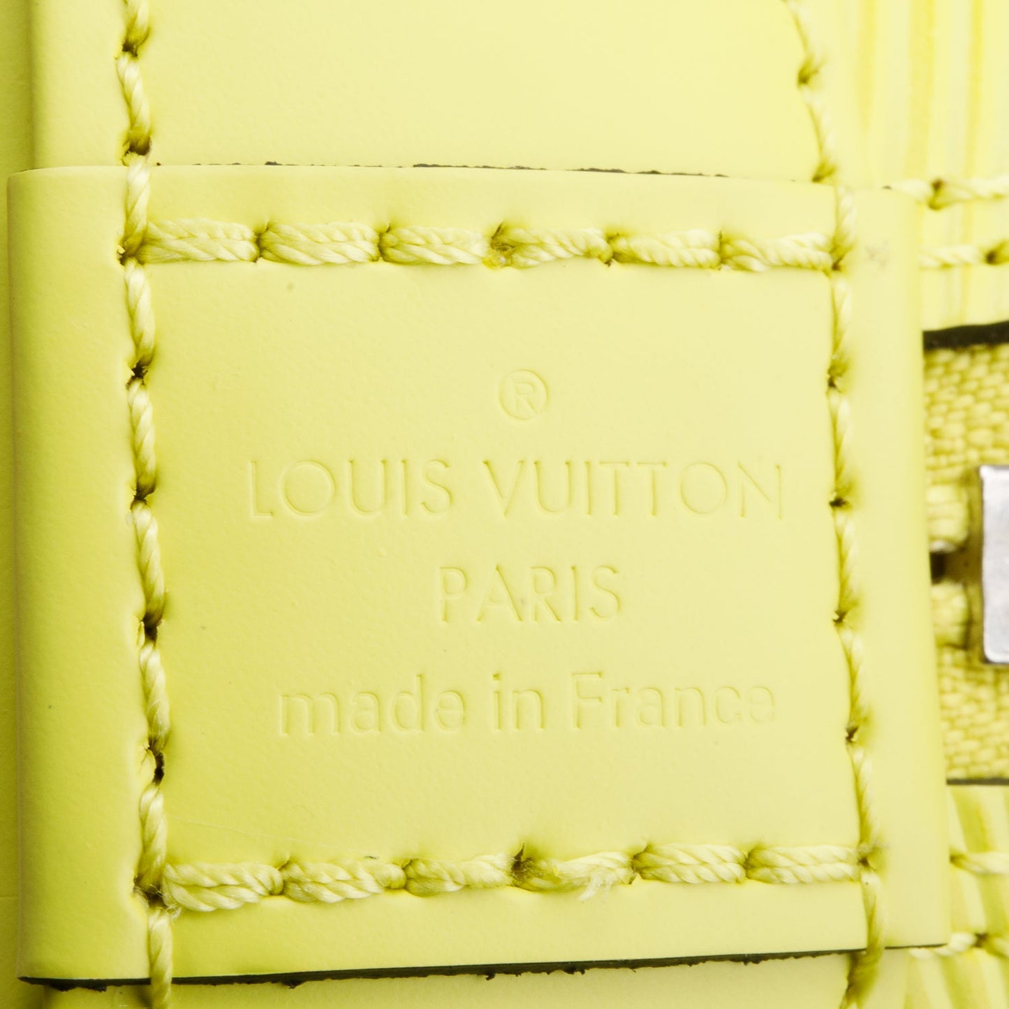 Louis Vuitton Green Epi Leather Alma BB