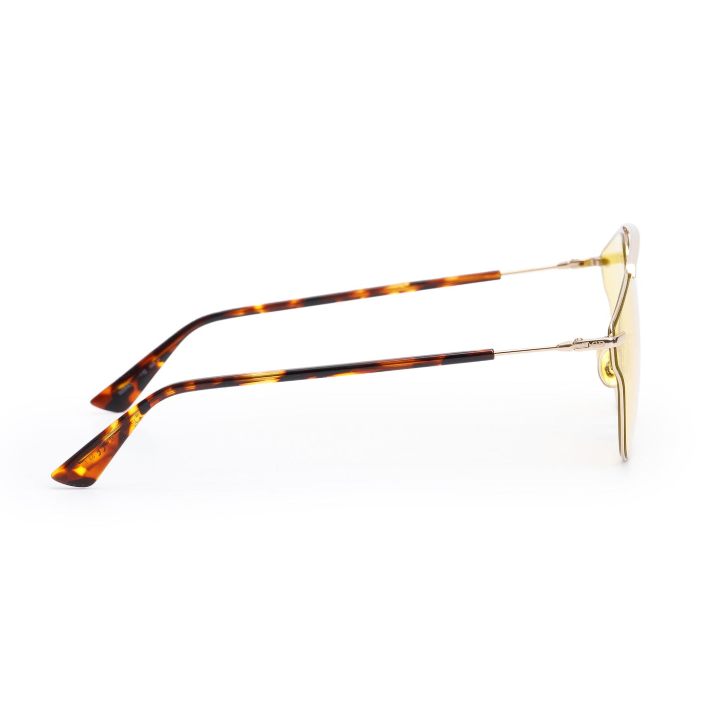 Christian Dior Havana Acetate Yellow Lenses SoReal Sunglasses