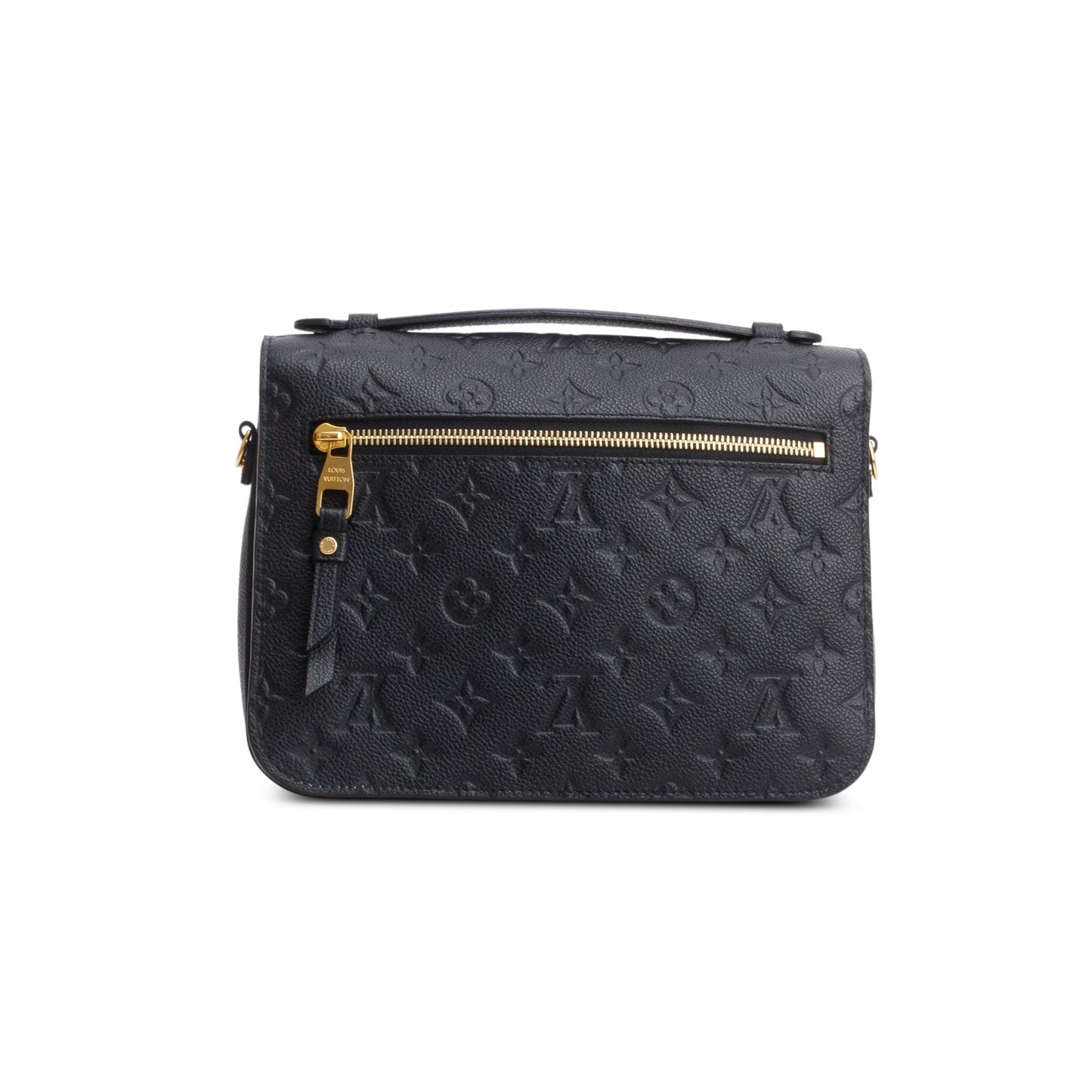 Louis Vuitton Black Monogram Empreinte Leather Pochette Metis