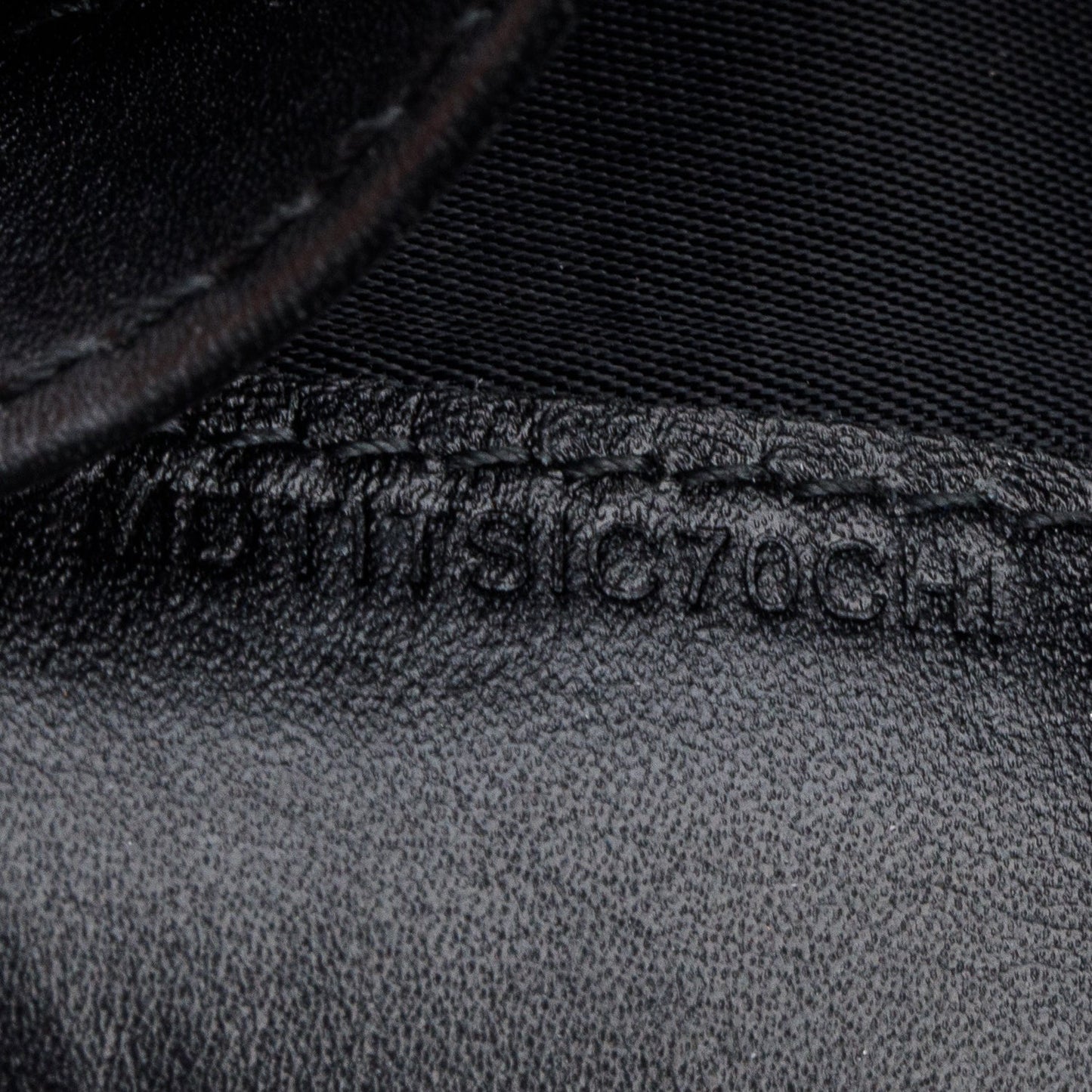 Burberry Black Embossed Leather Cavendish Check Continental Wallet