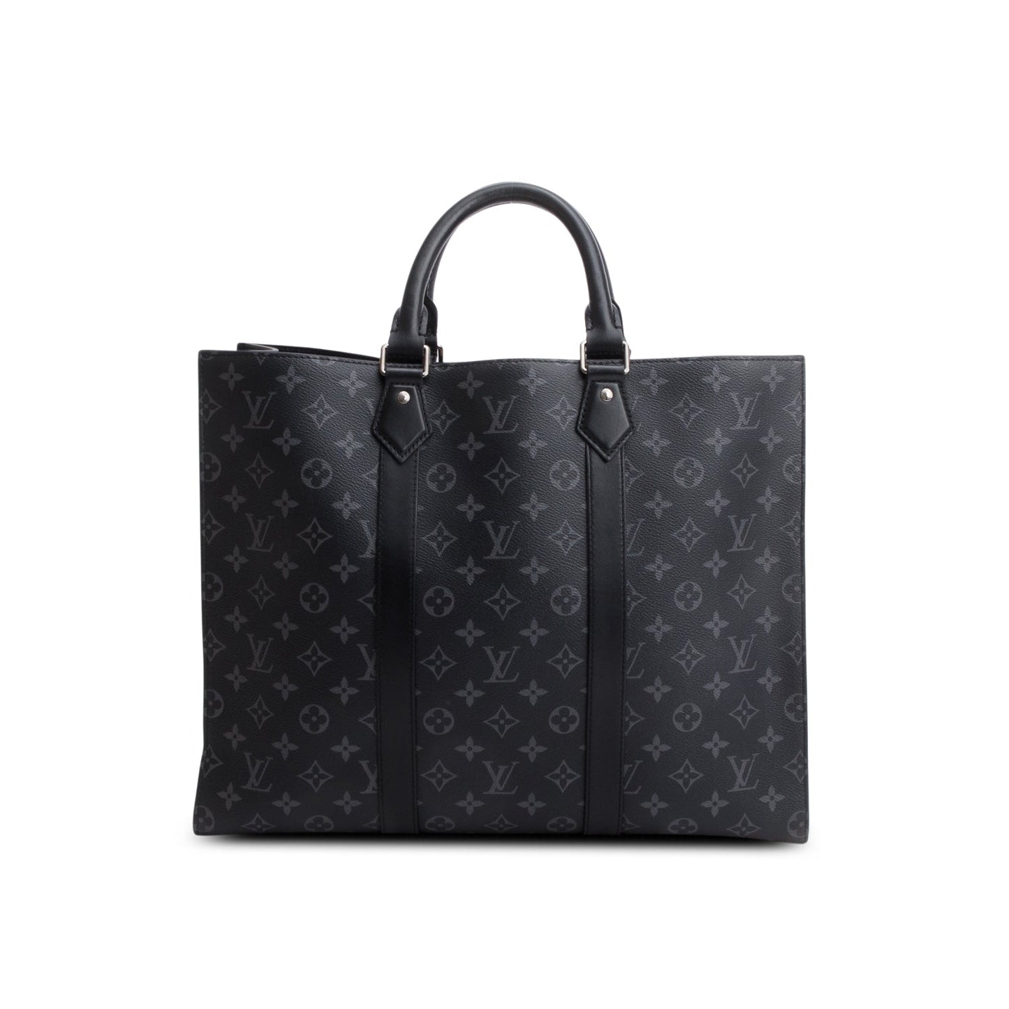 Louis Vuitton Black Monogram Eclipse Sac Plat 24H