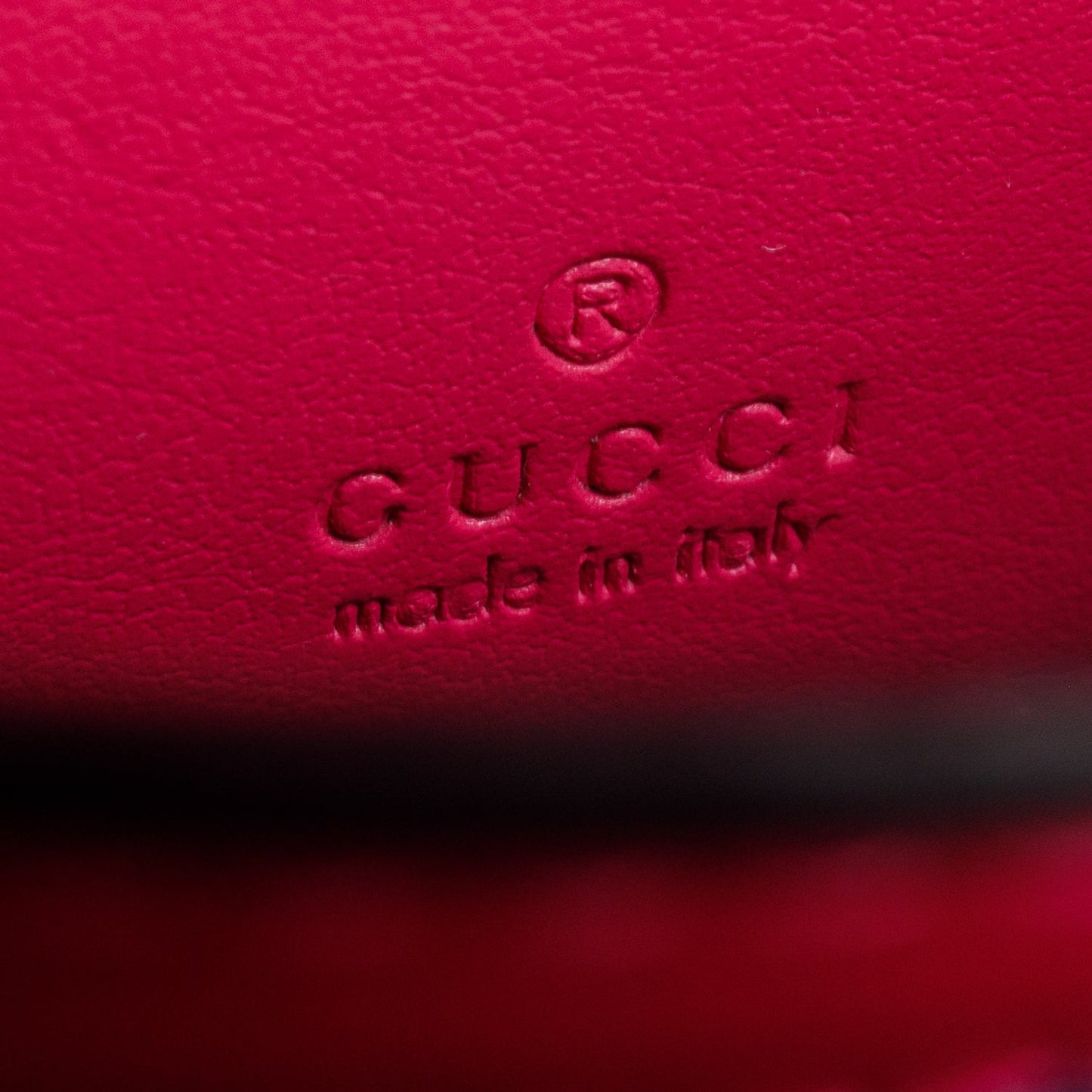 Gucci Pink Nylon Calfskin Enamel GG Matelasse Mini Bag
