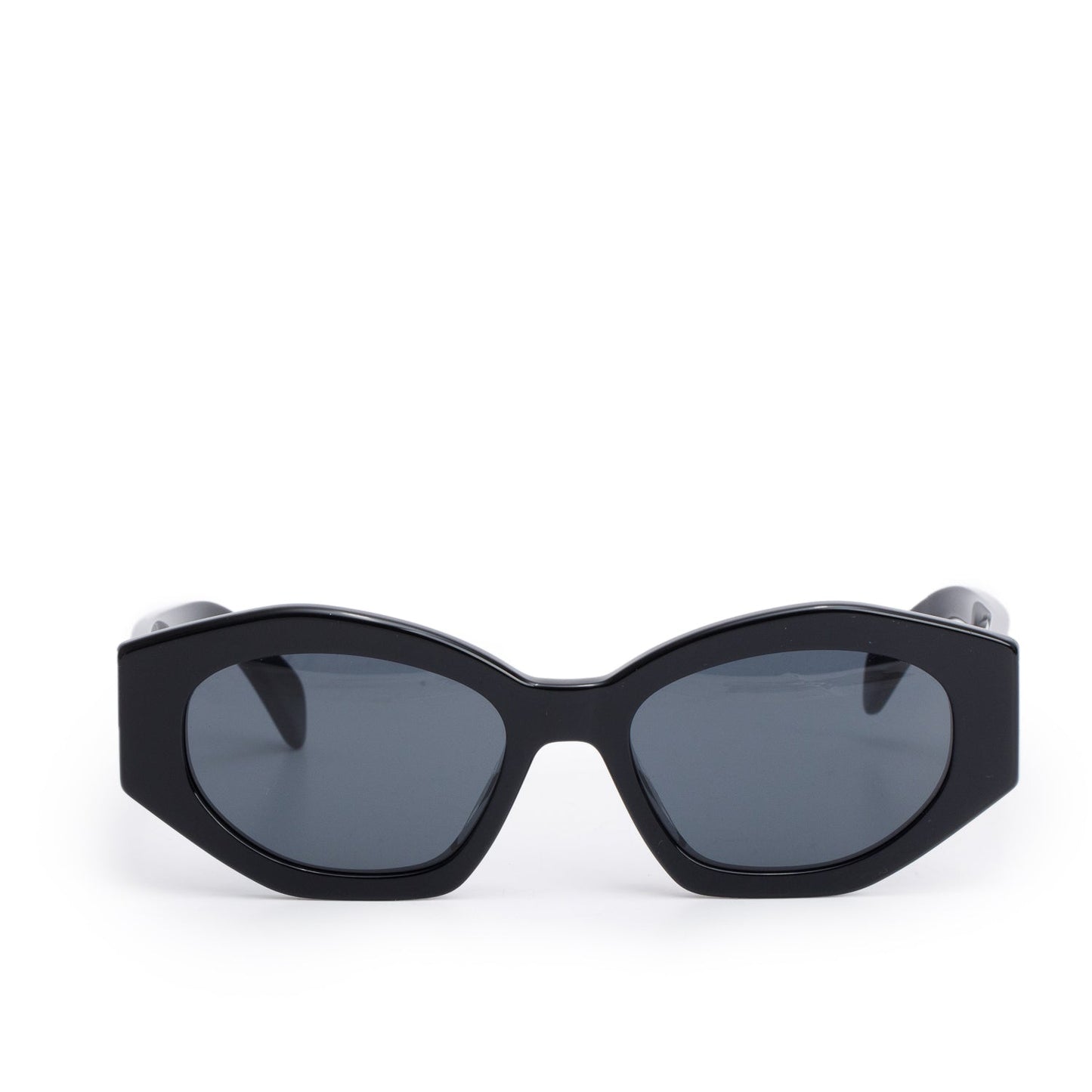 Celine CL40238U Black Cat Eye Triomphe Sunglasses