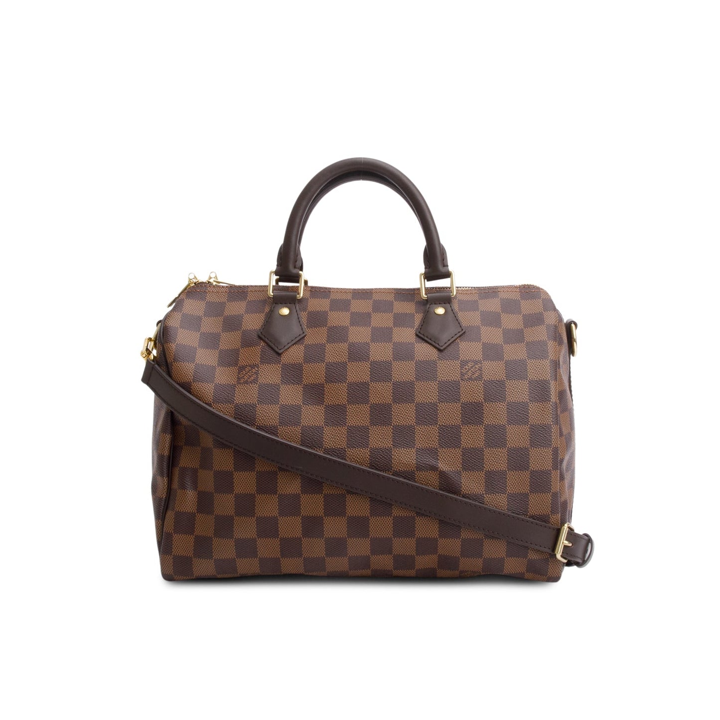 Louis Vuitton 2022 Damier Ebene Speedy Bandouliere 30