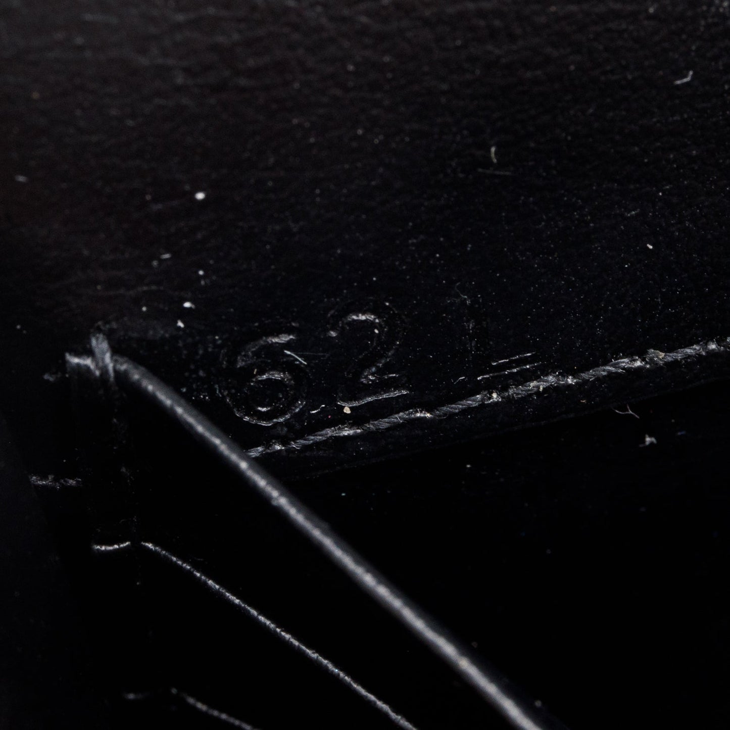 Prada Black Saffiano Leather Flap Wallet