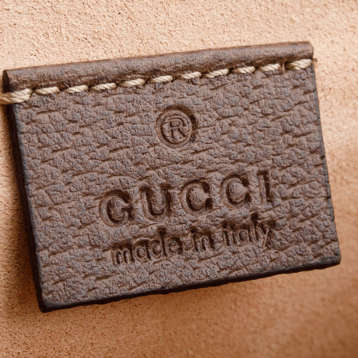 Gucci Brown GG Supreme Monogram Large Ophidia Pouch Clutch